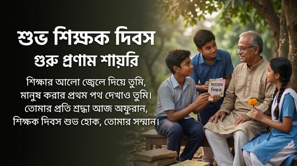 Teachers Day Shayari in Bangla