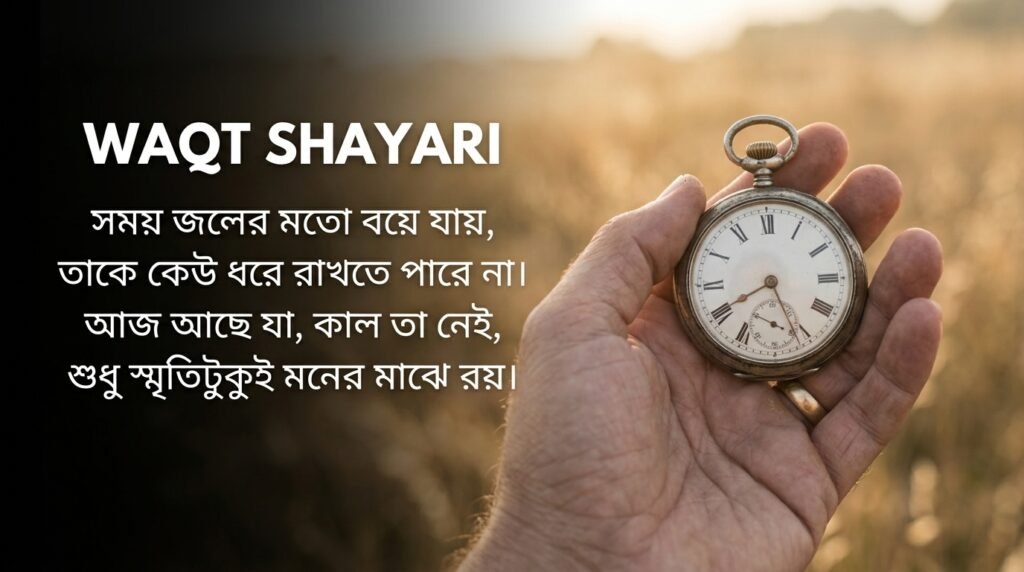 Waqt Shayari in Bangla