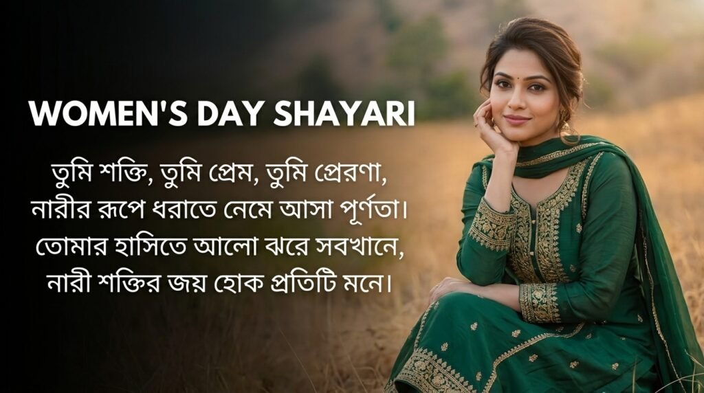 Women's Day Shayari in Bangla